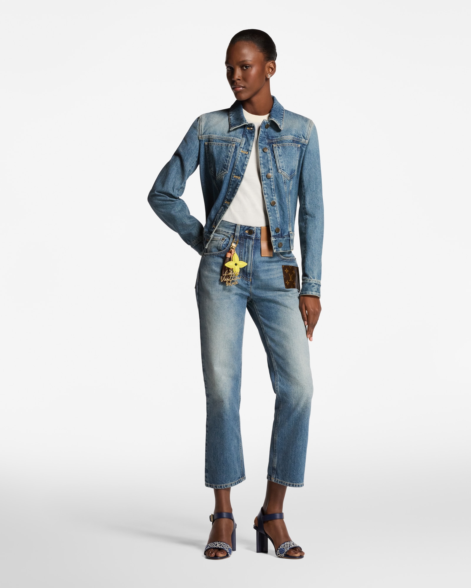 バッグチャーム・LV レターリング スタッキング S00｜ルイ